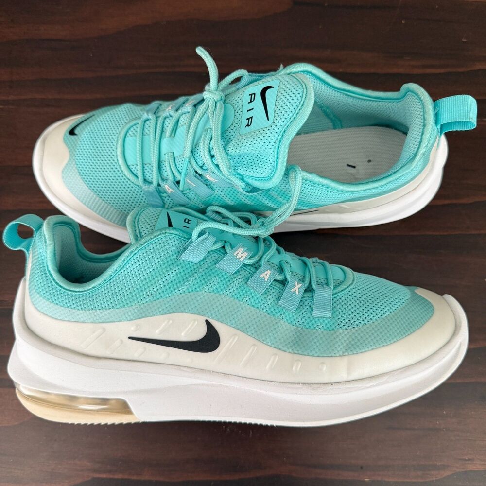 Size 8.5 - Nike Air Max Axis Light Aqua Black Platinum Women's AA2168-401
